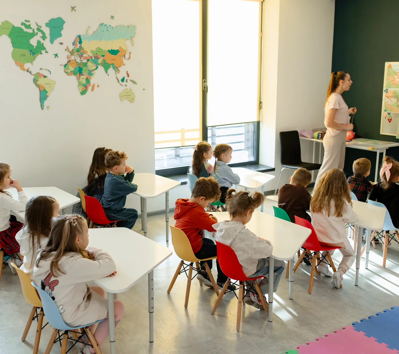 Група Mini Academy під час заняття